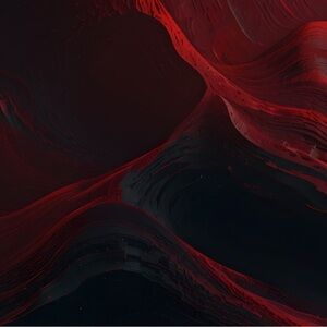 Red hue’s abstract HD metal wall art print 
8 x 12 inches